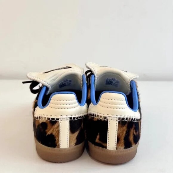 adidas x Wales Bonner Samba Pony Leopard - Picture 7 of 9